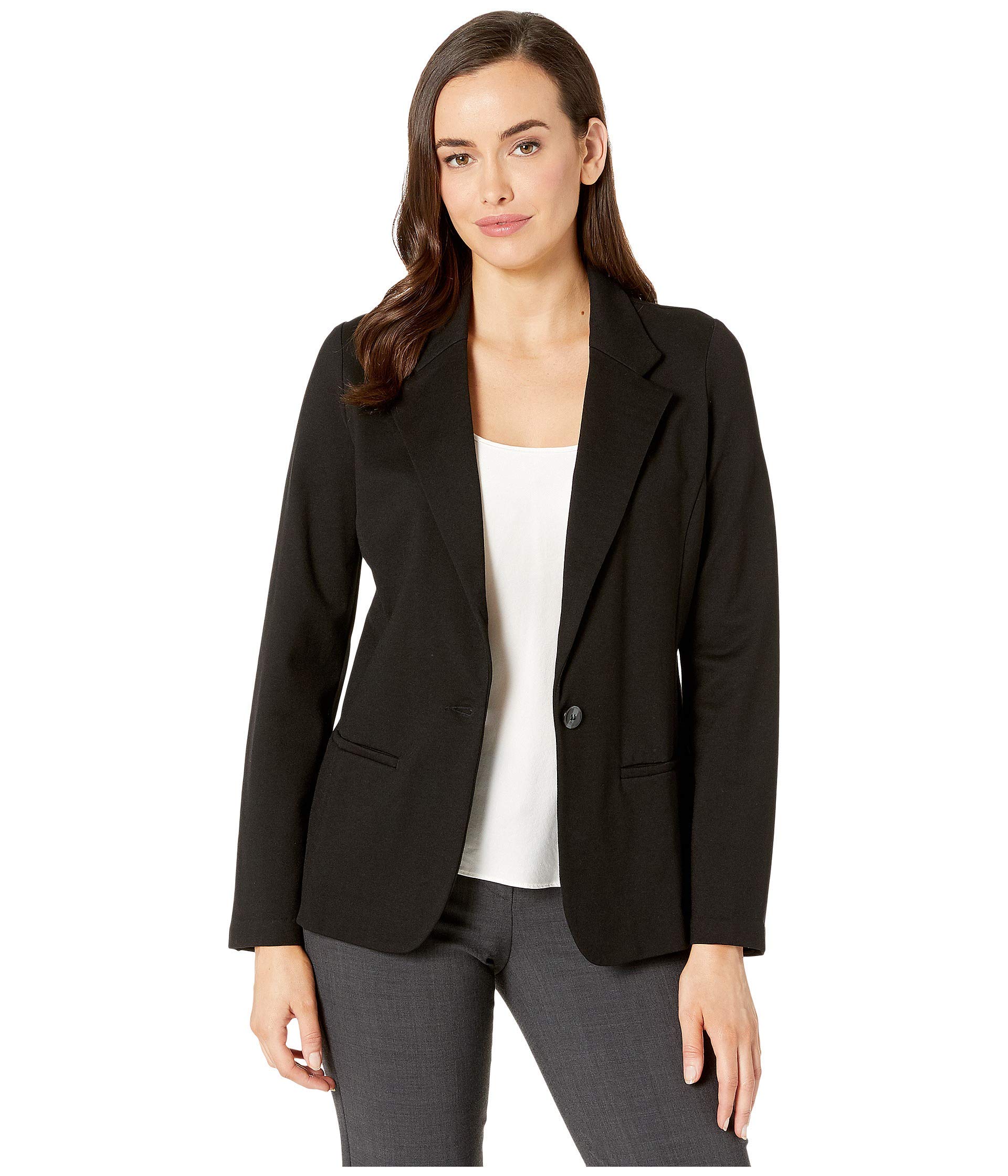 Liverpool Women's Fitted Blazer - Super Stretch Slim Fit Jacket for Office Work & Business Casual Outfits | Professional Women's Workwear & Formal Attire