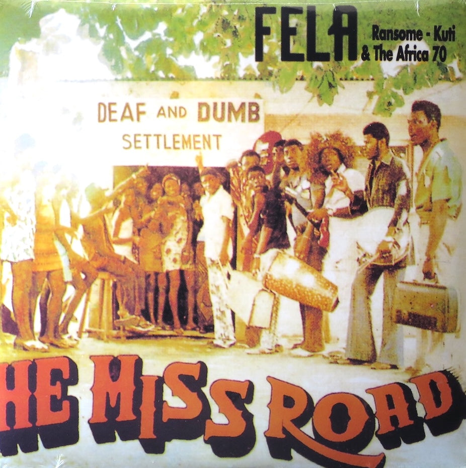 FELA KUTI 'He Miss Road' Vinyl LP Record - Afrobeat Classic Music Album for Collectors & Music Lovers (Perfect for Home Listening, DJ Sets & Vintage Record Collections)
