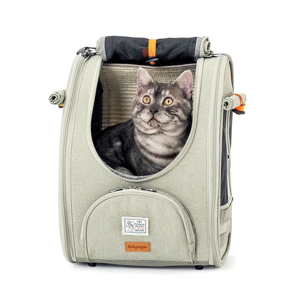 Adventure Cat & Small Dog Carrier Backpack - Lightweight Pet Travel Backpack for Hiking, Camping & Airplane Travel - Perfect for Outdoor Adventures with Your Furry Friend