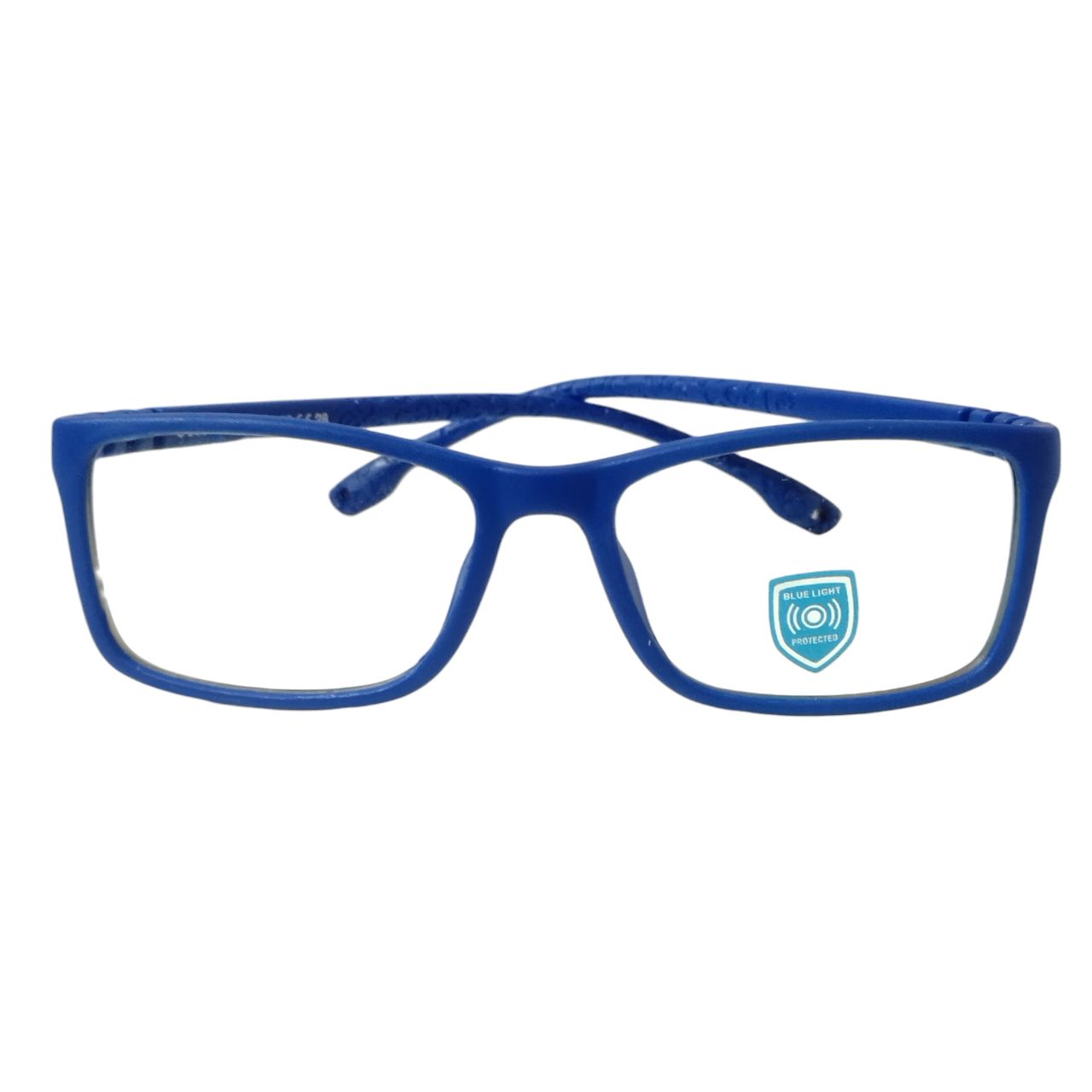 Royal Blue Unbreakable Kids Flexible Rectangle Glasses for Ages 4-7 Years - Perfect for School, Sports & Everyday Wear