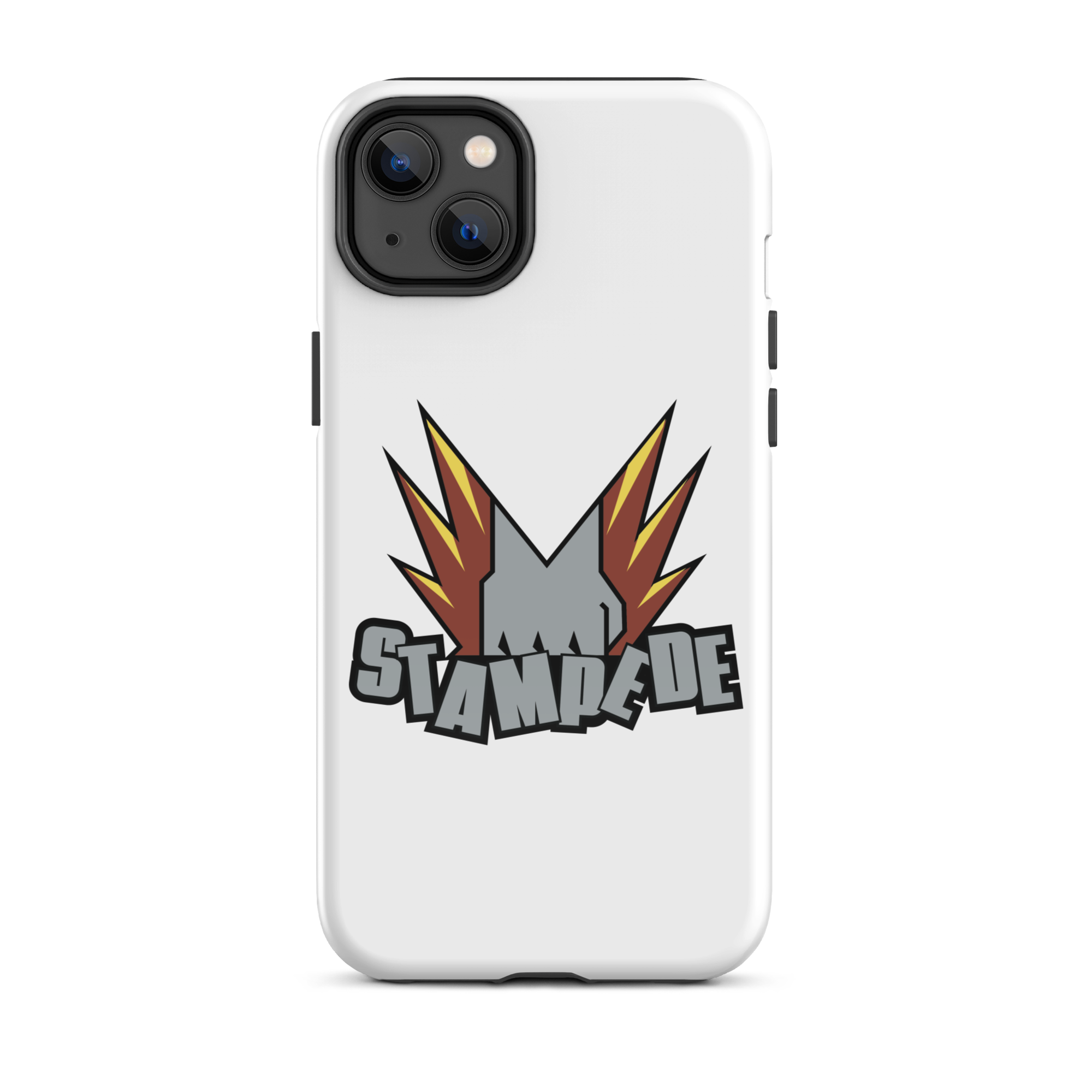 Zoo Jitsu Fighters Stampede Durable Shockproof iPhone Case - Perfect for Outdoor Adventures & Extreme Sports Protection