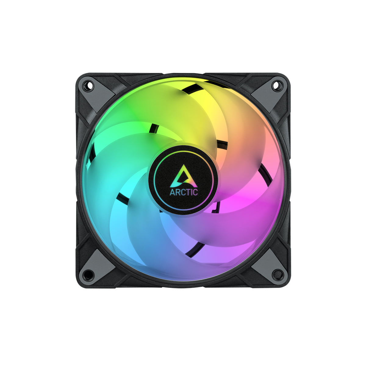 Arctic P12 PWM PST A-RGB 120mm High Performance PC Cooling Fan - Black | for Gaming PC, Case Cooling, and CPU Coolers | Silent & Efficient Airflow