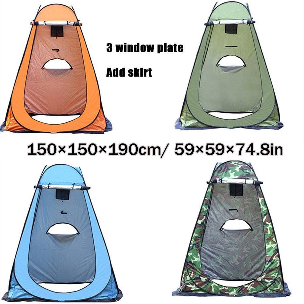 YZBEIMDAI Pop Up Privacy Shelter Tent - Instant Portable Outdoor Shower Tent, Camping Toilet, Changing Room & Rain Shelter for Camping, Beach & Outdoor Activities - Easy Setup, Foldable with Carry Bag - Perfect for Camping Trips, Beach Days & Emergency Use