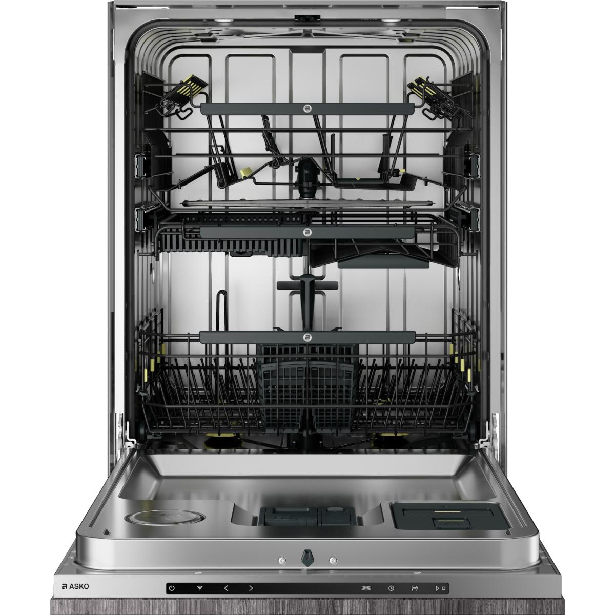 Asko 24 Inch Built-In Dishwasher with Turbo Combi Drying™ - Stainless Steel, Ultra Quiet, Energy Star Certified - Perfect for Large Families and Open Kitchen Designs
