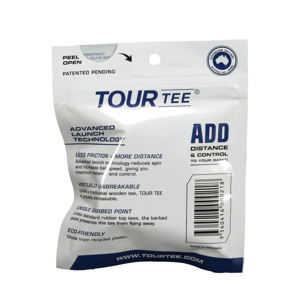 CMC Design Folds of Honor TourTee Golf Tees Combo 5 Pack - Premium Golf Accessories for Practice & Tournaments - Perfect for Driving Range & Course Play