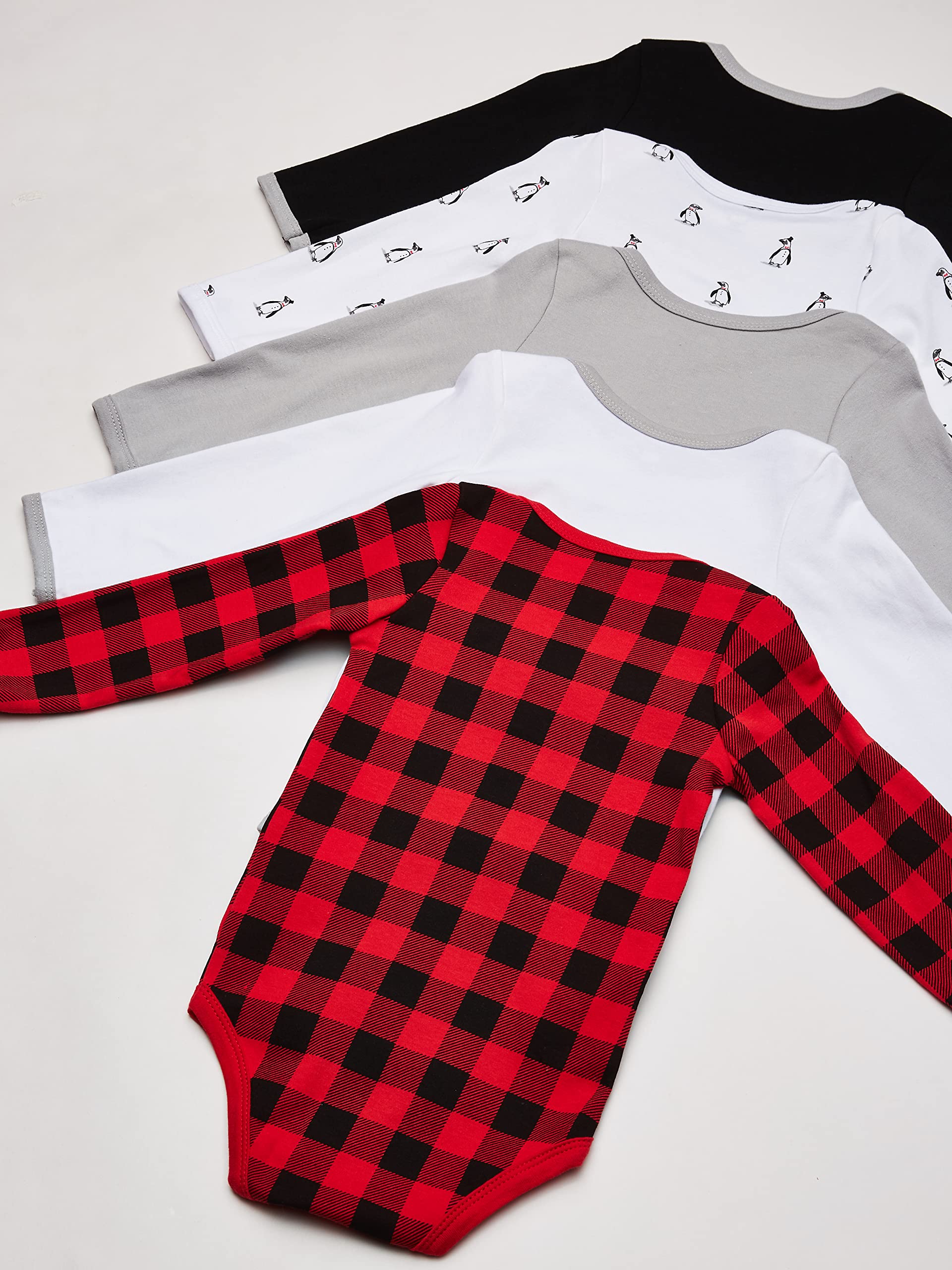 Hudson Baby Unisex Cotton Long-Sleeve Bodysuits for Newborns & Infants - Soft & Comfortable Baby Onesies for Everyday Wear, Playtime & Photo Shoots