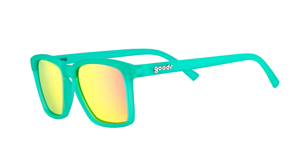 goodr LFG Sunglasses - Polarized Aviator Style with Blue Light Blocking & UV Protection - Perfect for Running, Cycling, and Outdoor Activities