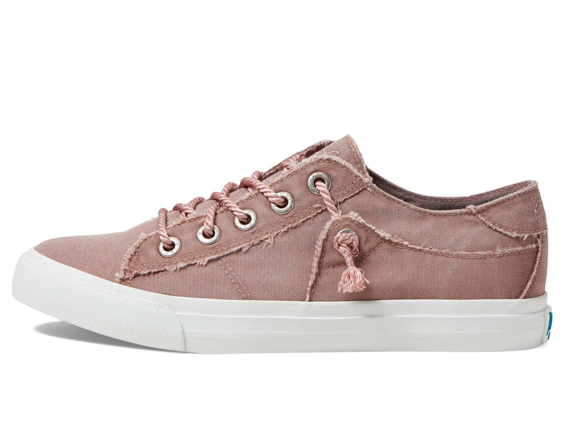 Blowfish Malibu Martina Withered Rose Colorwashed Recycled Canvas Women's Sneakers Size 7 - Eco-Friendly Casual Shoes for Walking, Travel & Everyday Wear