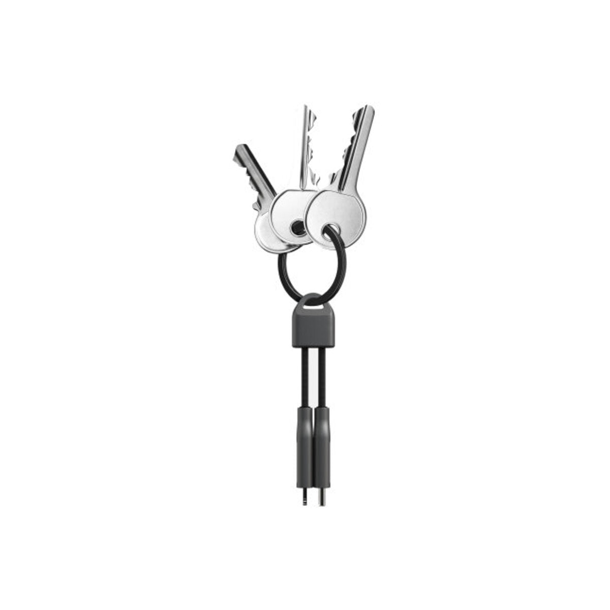 Nomad ChargeKey USB-C Keychain Charger - Compact & Durable USB-C Cable for iPhone, Android & More | Perfect for Travel, Office & On-the-Go Charging