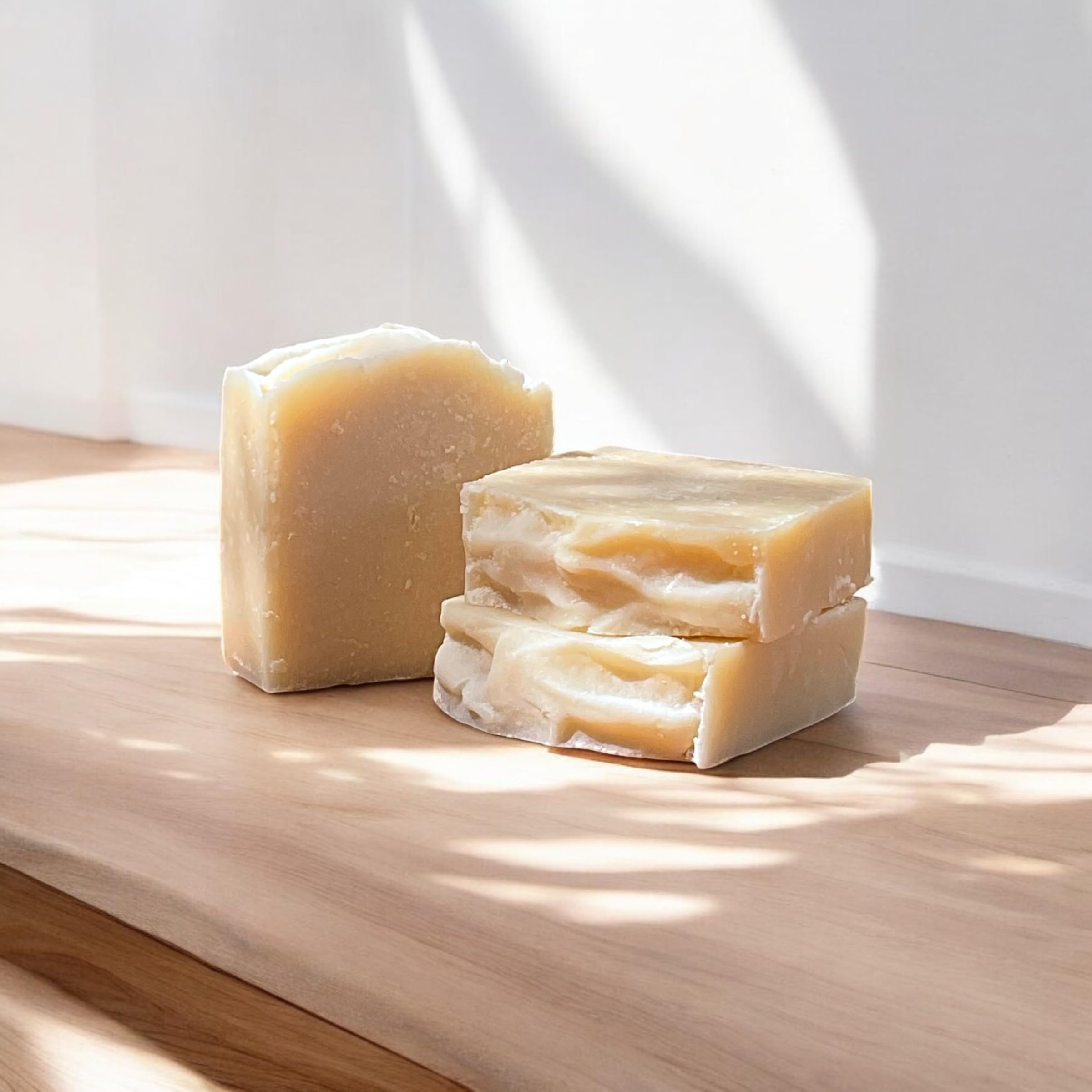 BodyMoves Natural Tallow Soap Bar with Moroccan Argan Oil, Cold Pressed Olive Oil & Coconut Oil - Moisturizing Handmade Soap with Mountain Honey for Dry Skin - Perfect for Daily Face & Body Cleansing, Shaving & Sensitive Skin Care