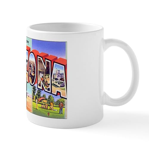 White - Arizona Greetings Mug