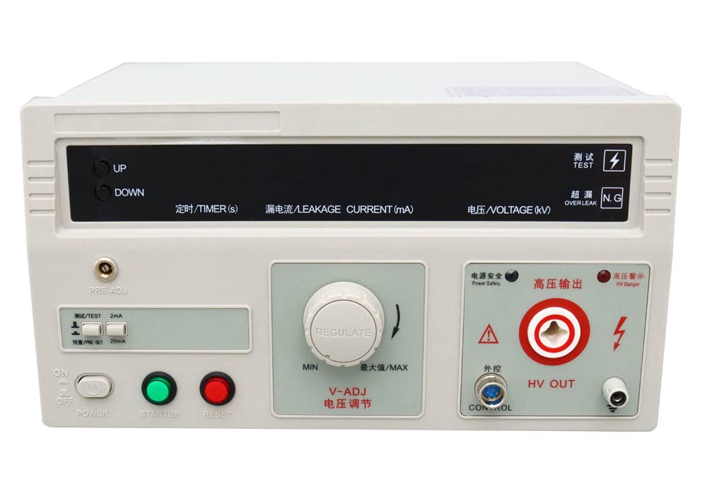 INTSUPERMAI RK2670AM 5KV High Voltage Tester - Digital Display AC 100VA, 220V Input, Hi-Pot Testing Equipment for Electrical Safety Inspection - Perfect for Industrial Power Equipment Maintenance and Laboratory Testing