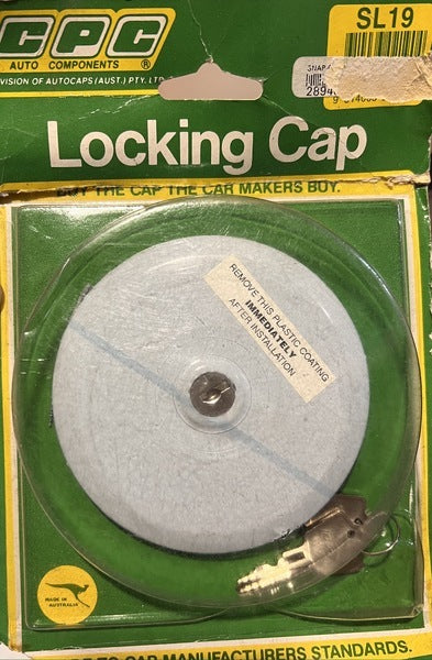 High Security CPC Locking Petrol Gas Cap for Ford Falcon XA XB 6 Cylinder V8 & Landau Coupe (1972-1974) | Anti-Theft Fuel Tank Cap | Perfect for Classic Car Restoration & Vintage Vehicle Protection