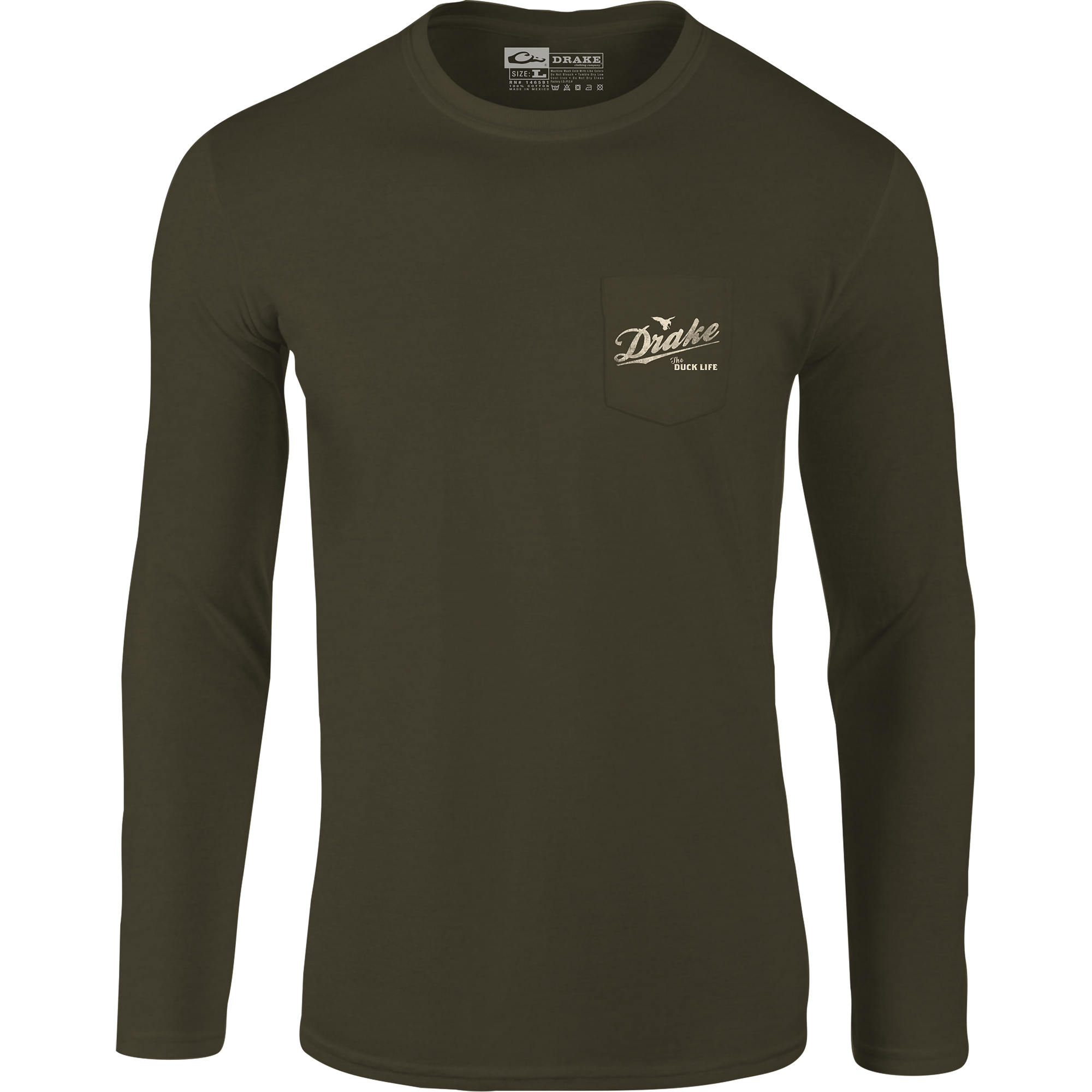 Drake Life Long Sleeve T-Shirt for Men | Comfortable Cotton Crewneck Shirt | Perfect for Casual Wear, Street Style & Everyday Outfits