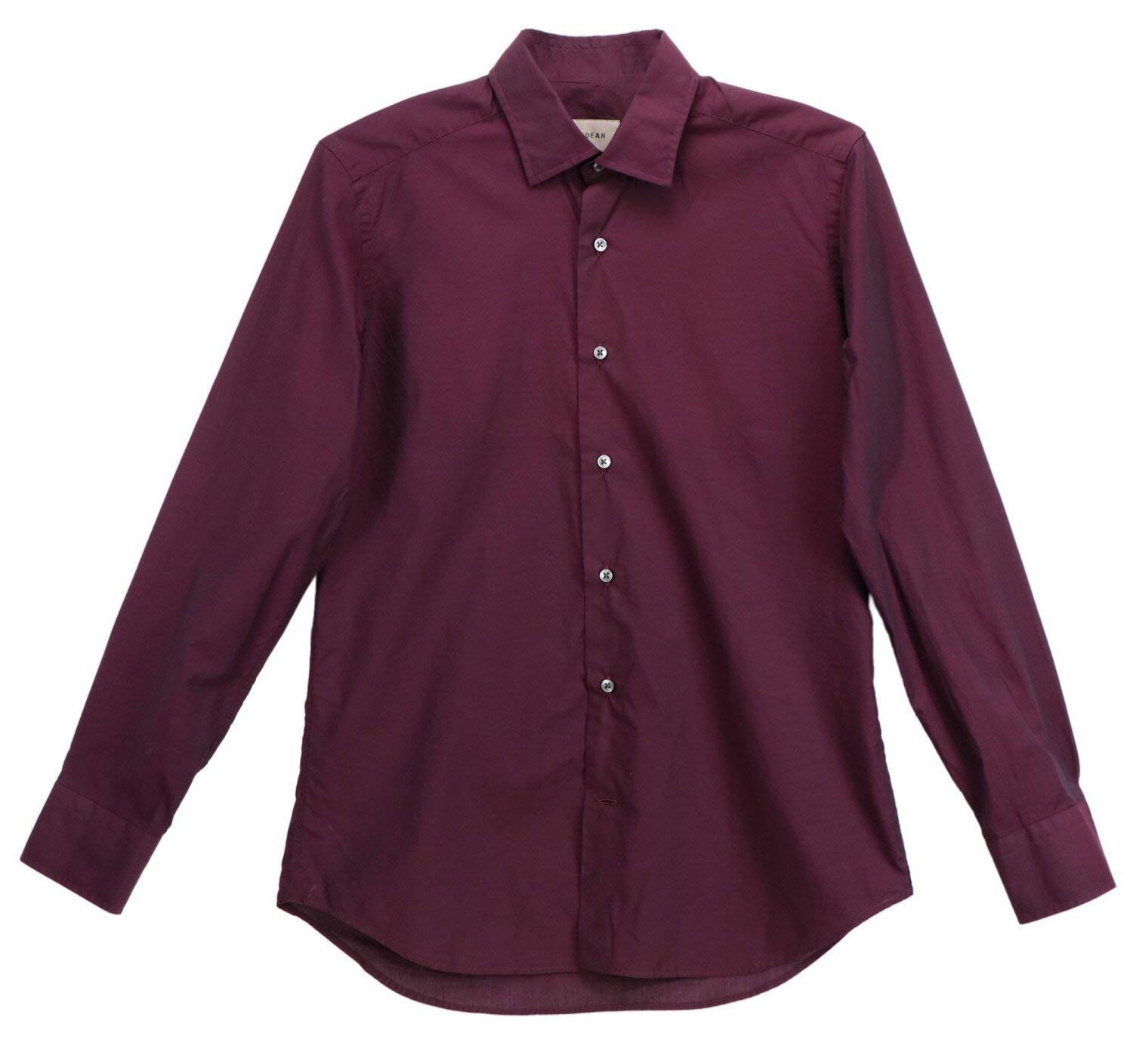 Ordean Men's Iridescent Cotton Button Up Shirt Dress - Casual & Formal Wear for Office, Date Night & Special Occasions