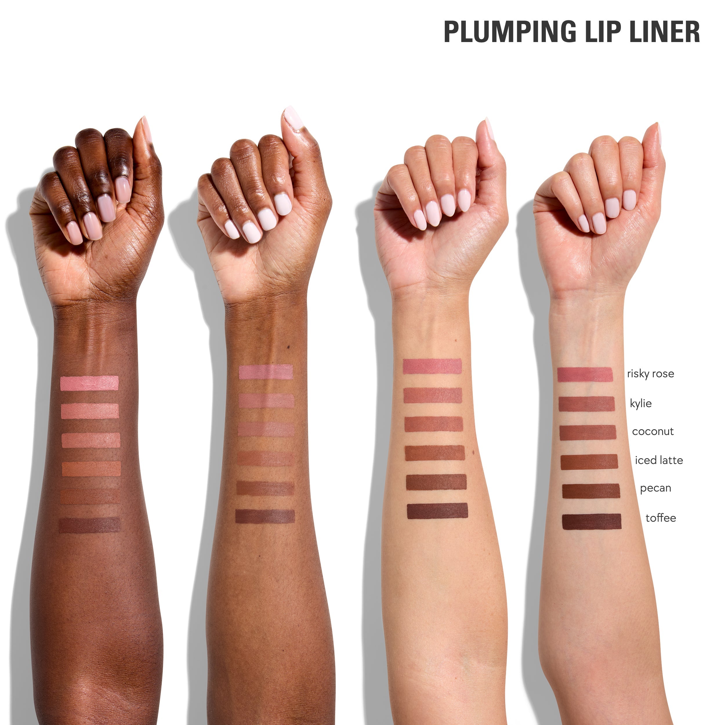 Best Plumping Lip Liner Set - 3 Pack Long Lasting Matte Lip Pencils for Fuller Lips | Perfect for Daily Makeup & Night Out