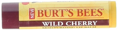 Burt's Bees Wild Cherry Lip Balm 2 Pack (0.15 oz Each) - Moisturizing & Nourishing Lip Care for Dry Lips - Perfect for Daily Use, Outdoor Activities & Winter Protection