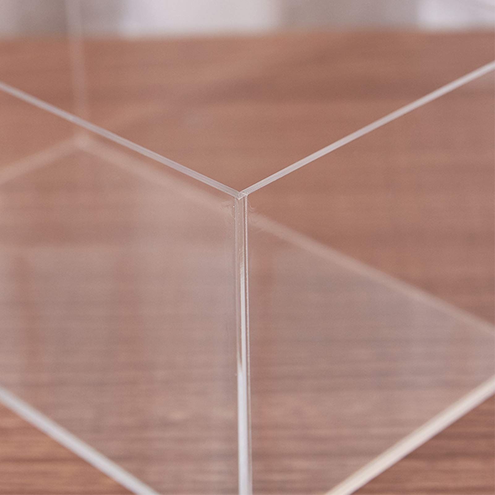 Clear Acrylic Display Case 40x30x30cm - Premium Collectible Showcase Box with Integrated Design & Secure Sealing - Perfect for Jewelry, Action Figures & Memorabilia Display in Retail Stores or Home Collections