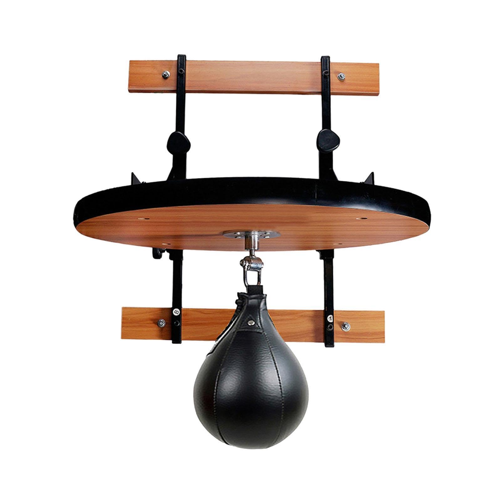 Professional Adjustable Wall Mounted Speed Bag with Platform - Perfect for Boxing Training, Home Gym & Fitness Workouts