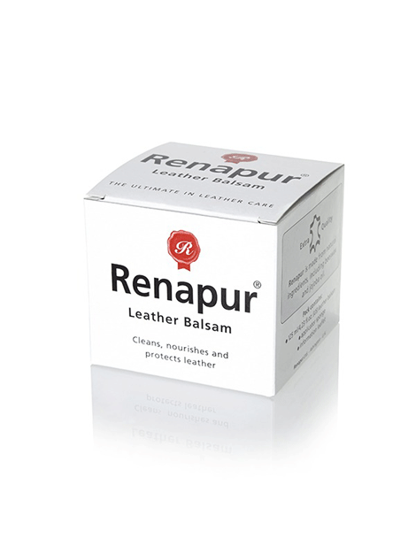 Renapur Leather Balsam - Premium Leather Conditioner & Protector for Bags, Shoes, Jackets | Restores & Protects Genuine Leather | Ideal for Handbags, Boots, Sofas & Car Interiors