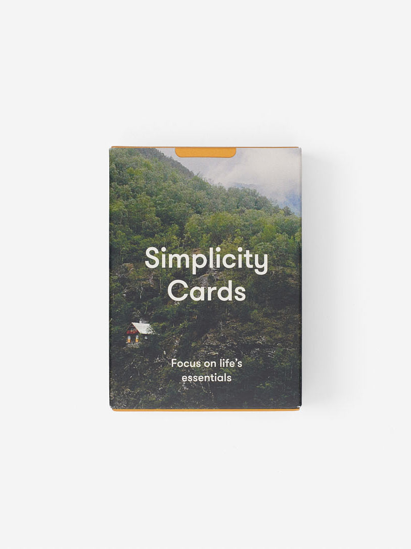 School of Life Simplicity Cards - Emotional Intelligence & Self-Reflection Deck for Personal Growth, Therapy & Mindfulness Practice - Perfect for Counseling Sessions, Group Activities & Daily Inspiration
