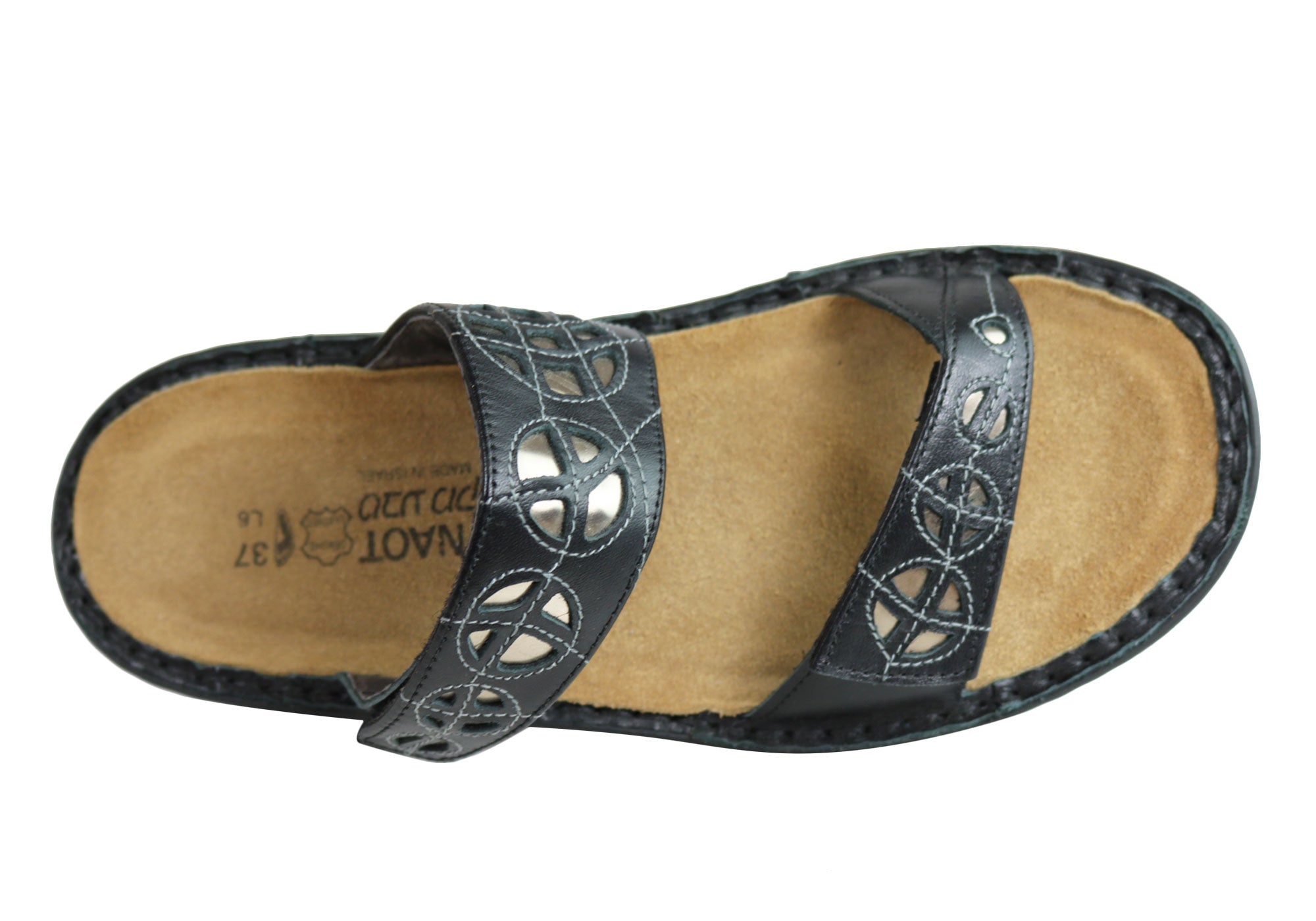 Naot Cornet Women's Comfort Wide Fit Orthotic Friendly Slide Sandals - Perfect for Walking, Travel & Summer Outfits