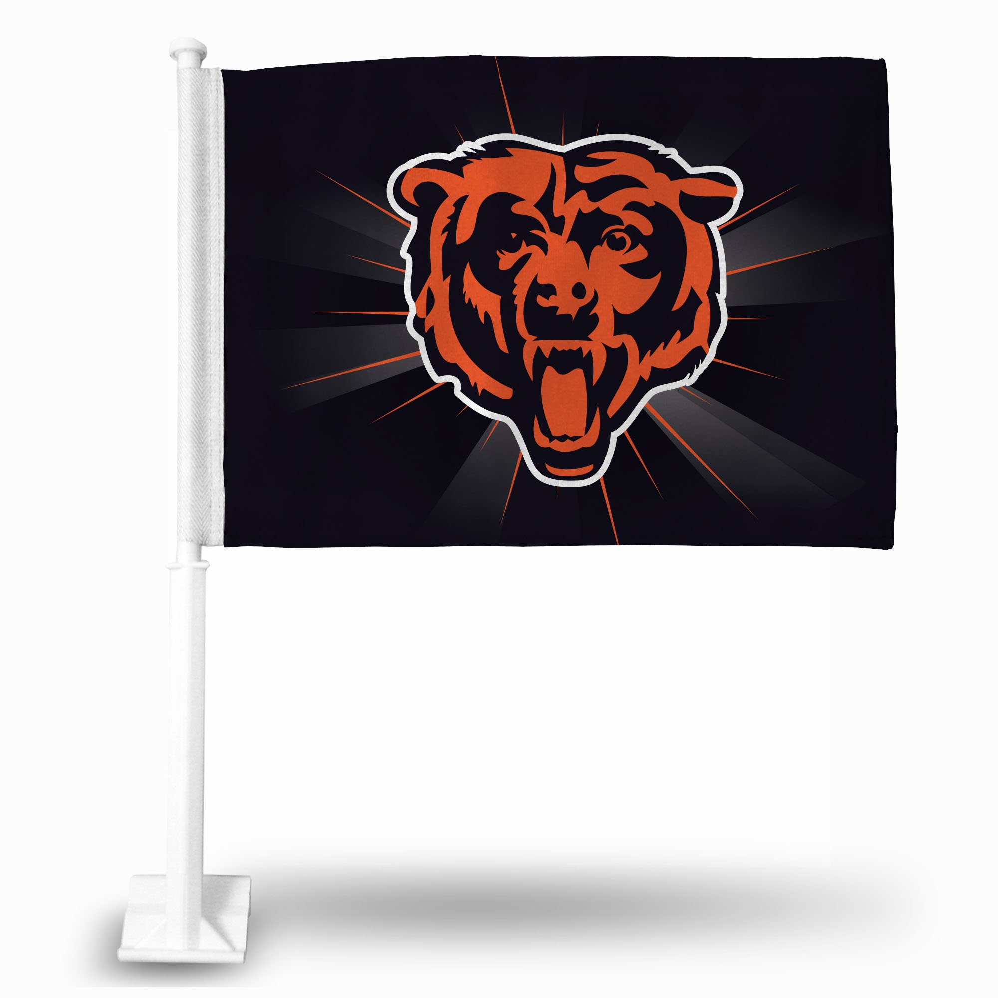 NFL Car Flag Double Sided - Officially Licensed Team Logo - Durable Polyester Car Accessory for Game Day Tailgating & Road Trips