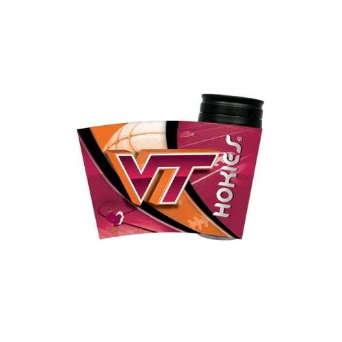 Virginia Tech Hokies Insulated Travel Mug - 20oz Stainless Steel Coffee Tumbler with Lid, Leak-Proof & Sweat-Proof - Perfect for Hot/Cold Drinks, Commuting, Camping & Gifts