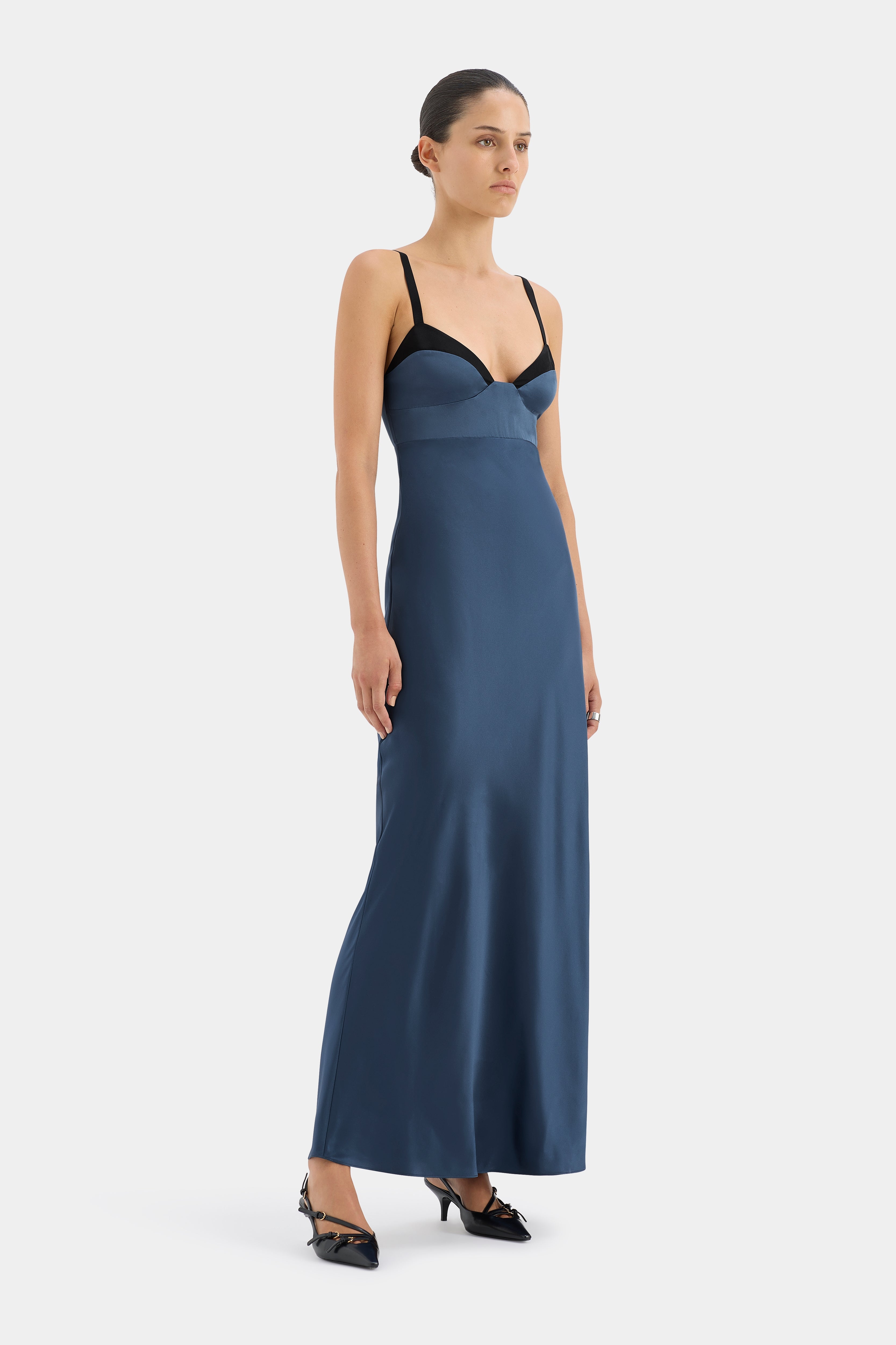 Depeche Balconette Gown - Elegant Women's Evening Dress for Prom, Wedding & Formal Events