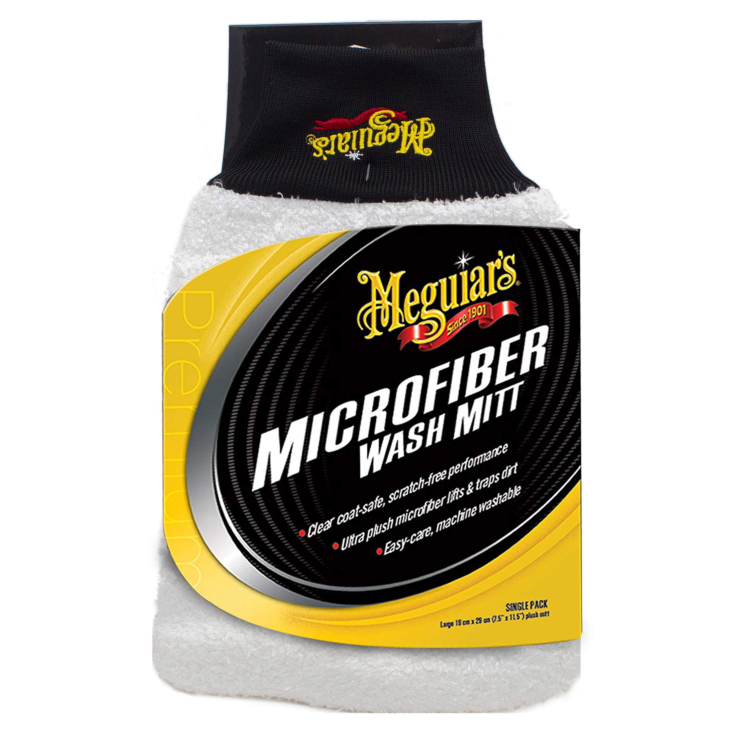 Meguiar's Ultimate Wash and Wax Car Care Bundle with Premium Microfiber Wash Mitt - Perfect for Detailing, Washing & Waxing Your Vehicle at Home