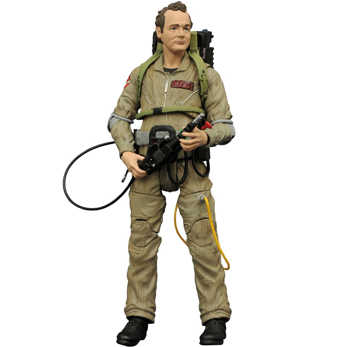 Ghostbusters Peter Venkman Action Figure - Diamond Select Toys 7-Inch Collectible with Accessories | Perfect for Display, Cosplay, and Ghostbusters Fans Collection