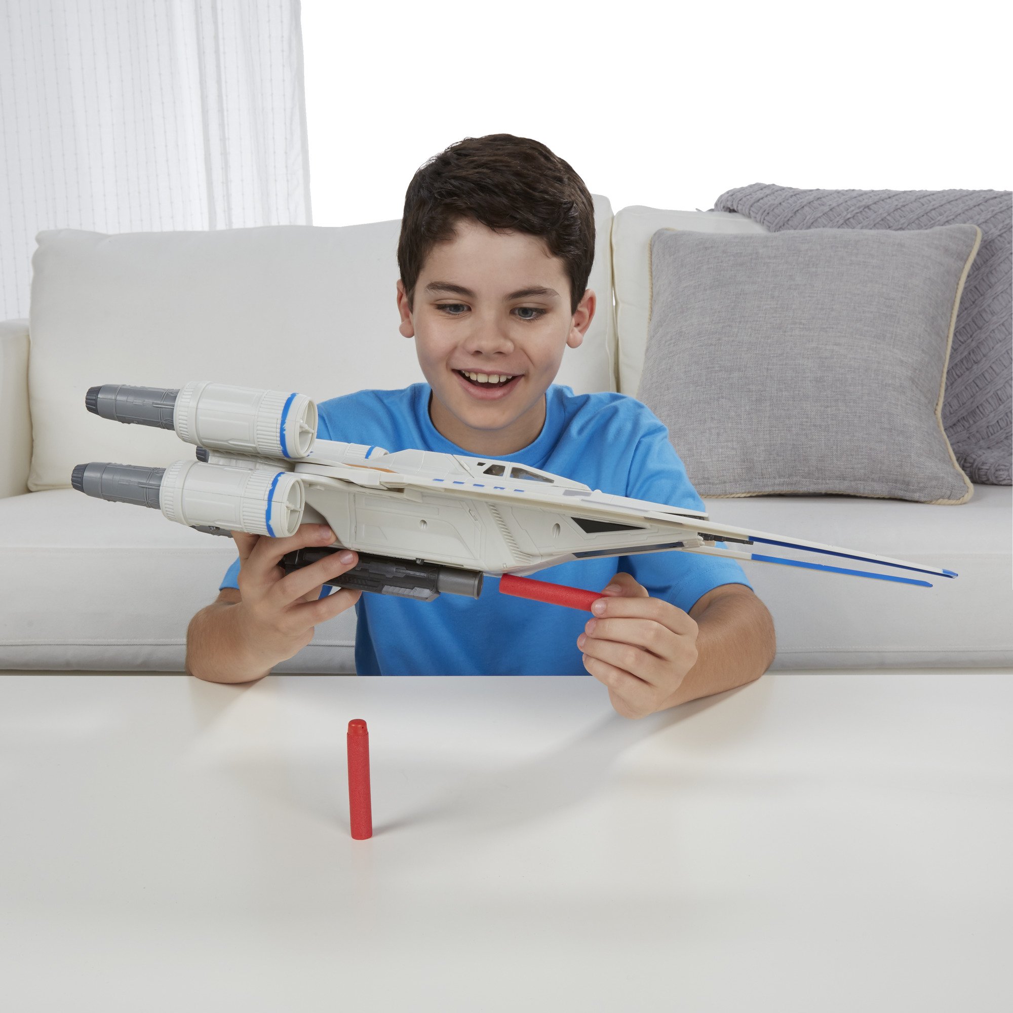 Star Wars Rogue One Rebel U-Wing Fighter Toy - Collectible Model Spaceship for Kids & Adults - Perfect for Display, Play & Star Wars Themed Parties
