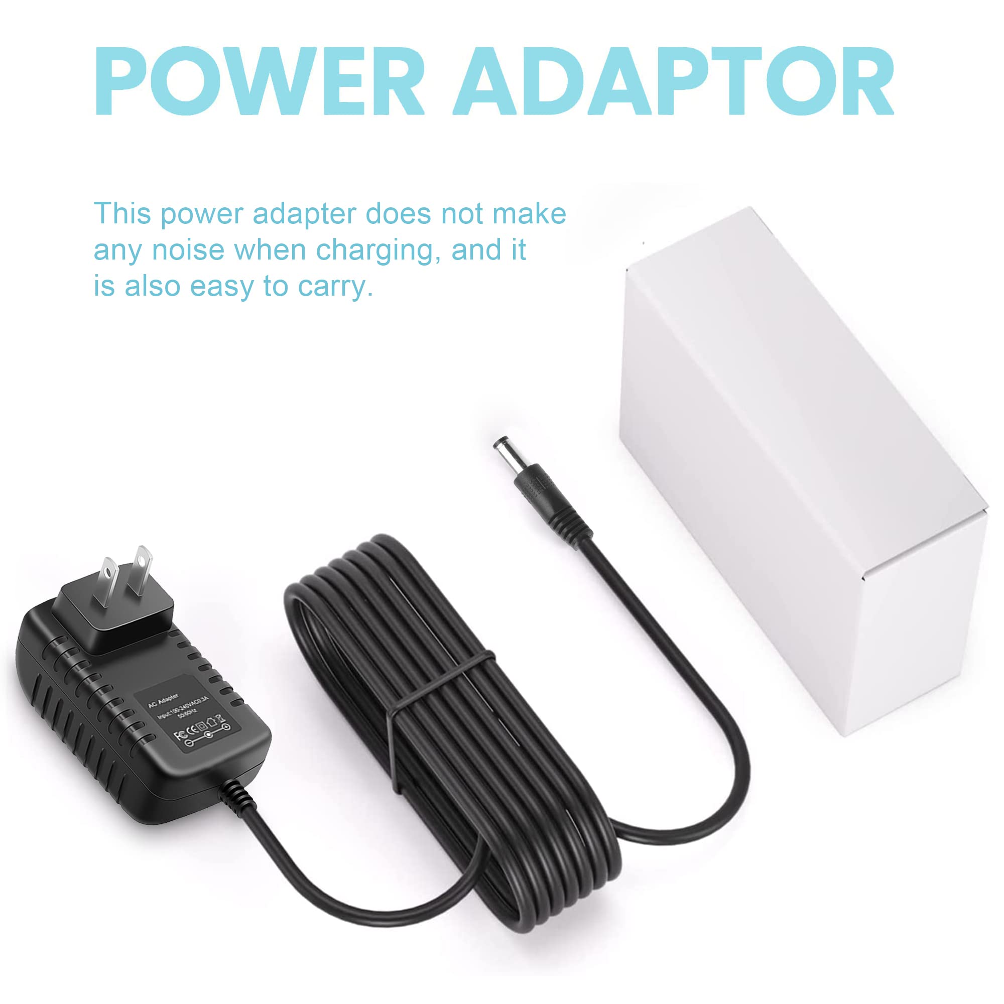 SLLEA AC/DC Power Adapter Replacement for NordicTrack RW200 Rower NTRW59146 - Compatible Power Supply for Home Gym Equipment & Exercise Machines