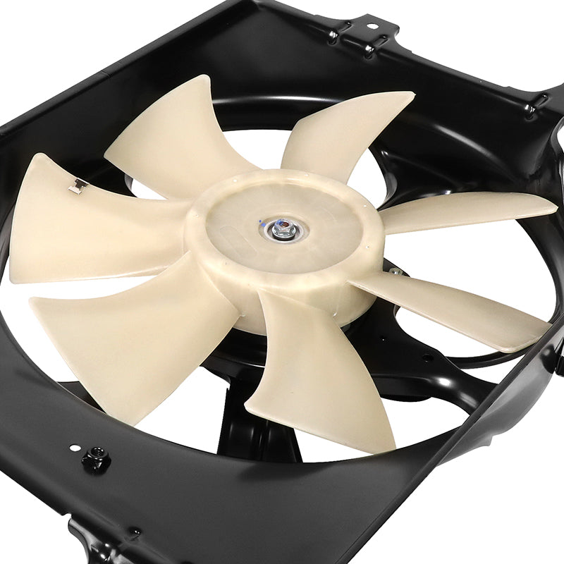 2005-2012 Acura RL AC Condenser Cooling Fan Assembly 38615RJAJ02 - Replacement Part for HVAC System & Engine Cooling