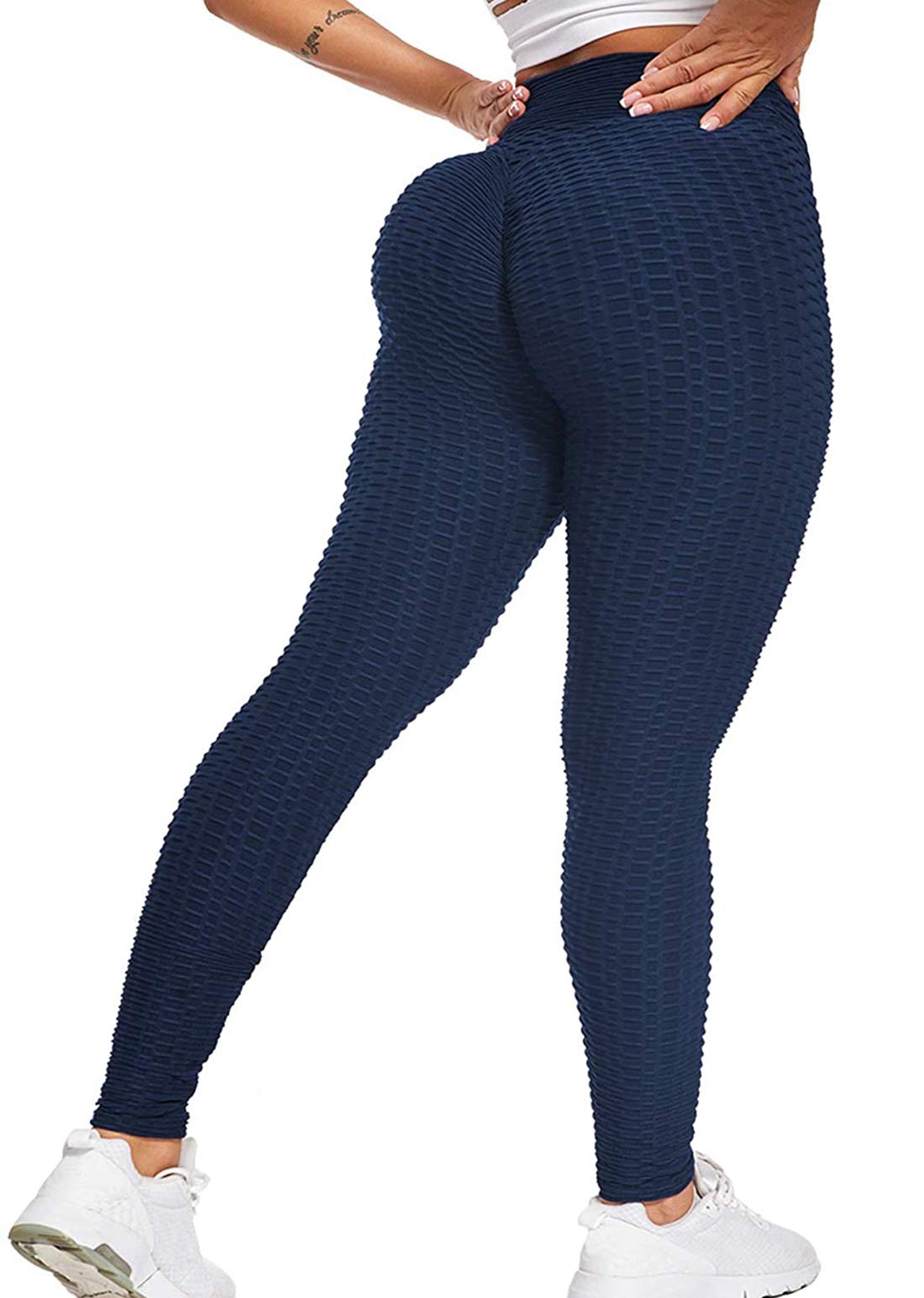 WANGRENL High Waist Scrunch Butt Lifting Leggings for Women - Seamless Workout Yoga Pants with Booty Enhancement - Perfect for Gym, Running & Everyday Wear