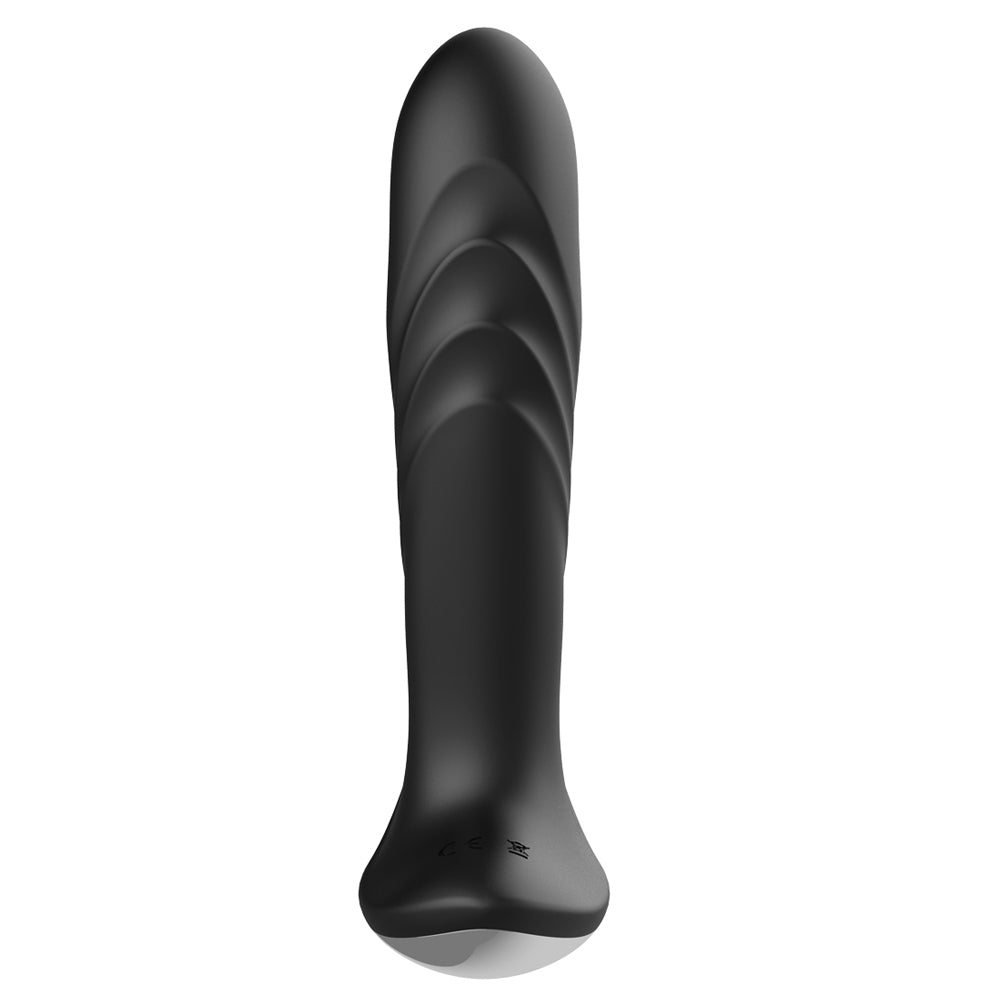 Anal Swirl Vibrating Prostate Massager with Rolling Ball & Rotating Beads - Powerful G-Spot Stimulator for Men, Adult Pleasure Toy for Solo Play & Couples Intimacy