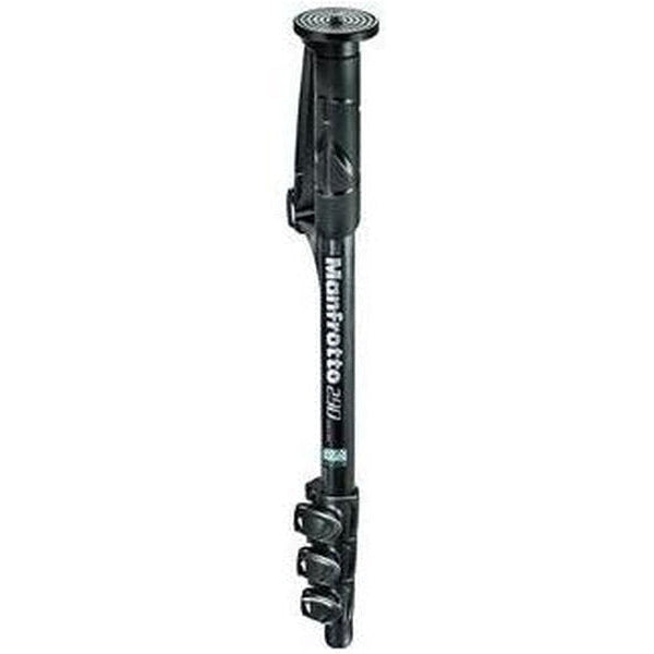 Manfrotto 290 Carbon Fiber 4-Section Monopod Tripod - Lightweight Professional Camera Support for Photography & Videography - Perfect for Travel, Sports & Wildlife Shooting