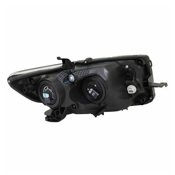 Compatible with 2011-2015 Scion xB Wagon Front Headlight Headlamp Assembly Lens Housing - Left & Right Set (No Bulbs Included) - Perfect for Replacement & Night Driving Safety