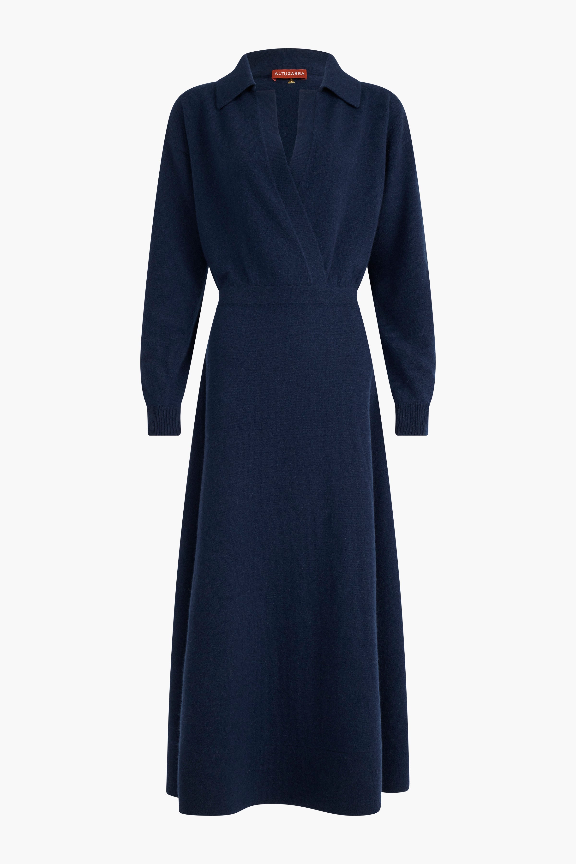 Madleen Women's Navy Blue Dress - Elegant Casual & Party Wear for Everyday Outings and Special Occasions
