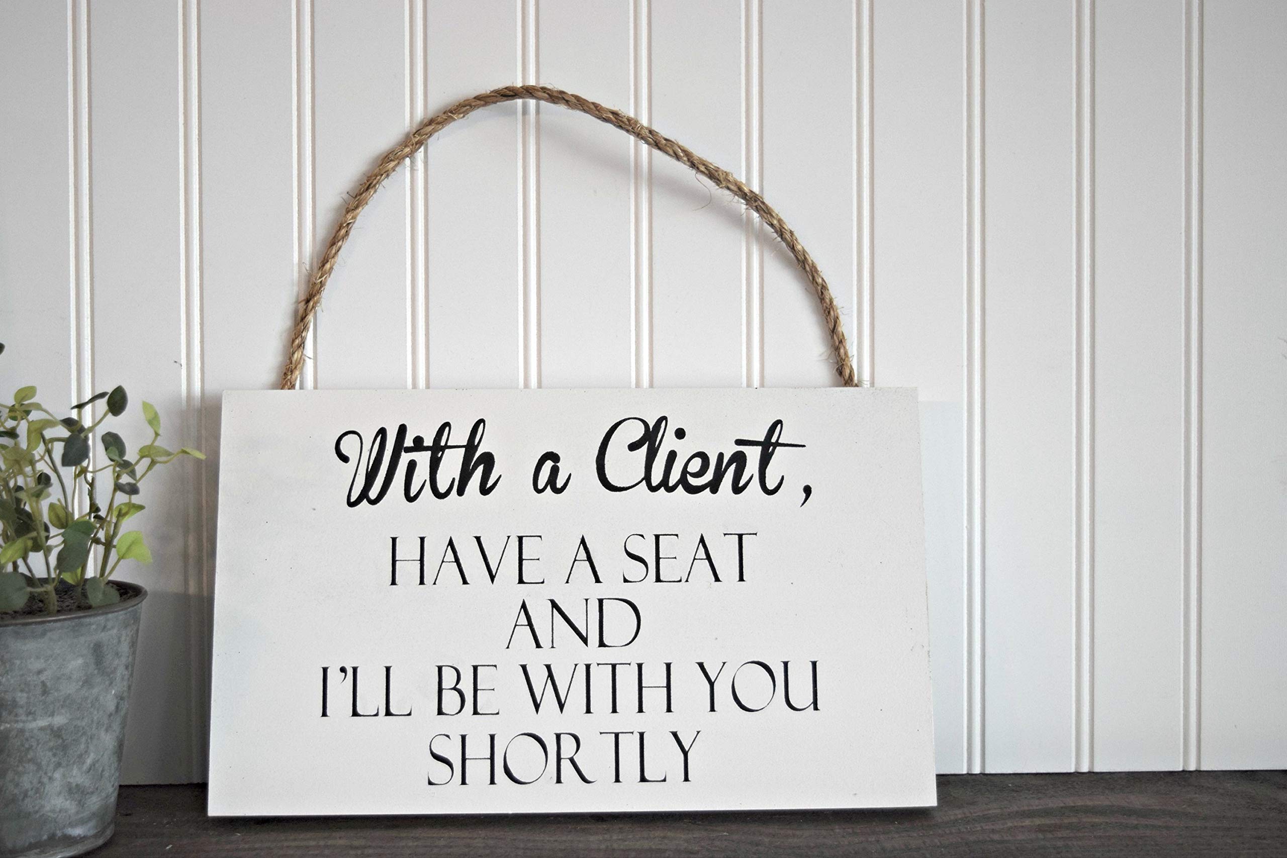 Yilooom Spa Sign - 'Have a Seat' Massage Therapy Decor for Waiting Rooms