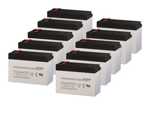 Para Systems Minuteman CPR 3000 UPS Replacement Batteries - Set of 10 | Long-Lasting Backup Power for Office Equipment, Network Devices & Home Electronics