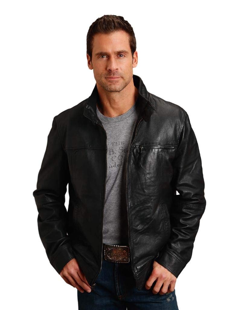Stetson Men's Full Zip Fleece Jacket - Warm & Comfortable Winter Outerwear for Hiking, Camping & Outdoor Activities