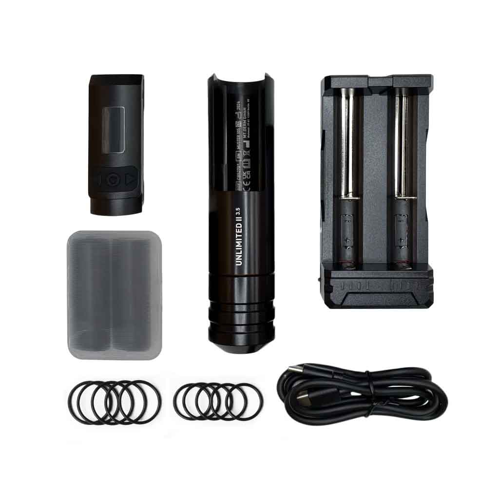 Cheyenne Sol Nova Unlimited II 4.0mm Black Tattoo Liner - Professional Tattoo Machine Needle for Precise Line Work | Ideal for Tattoo Artists & Permanent Makeup