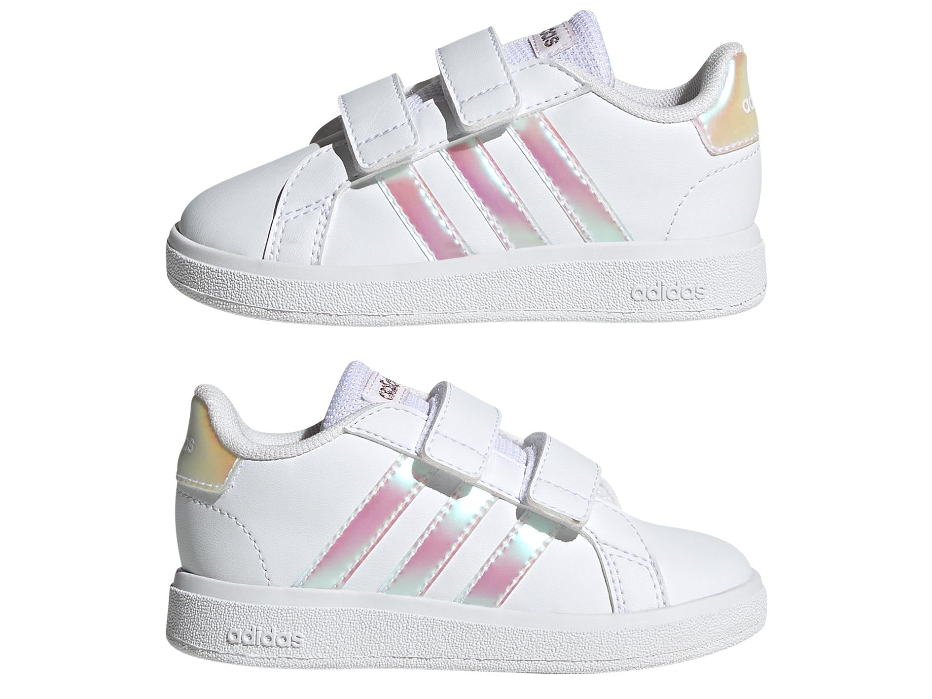 Adidas Infants Grand Court 2.0 Sneakers - Comfortable Baby Shoes for Boys & Girls - Perfect for Walking, Playtime & Everyday Wear