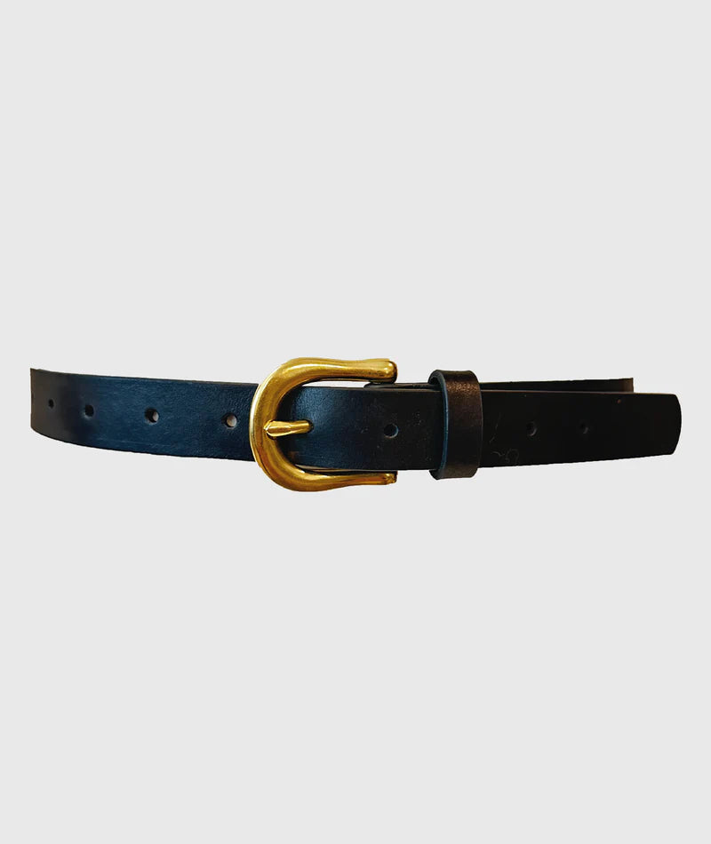 Premium Genuine Leather Belt for Men - Classic Black Dress Belt - Durable & Stylish for Office, Casual & Formal Wear
