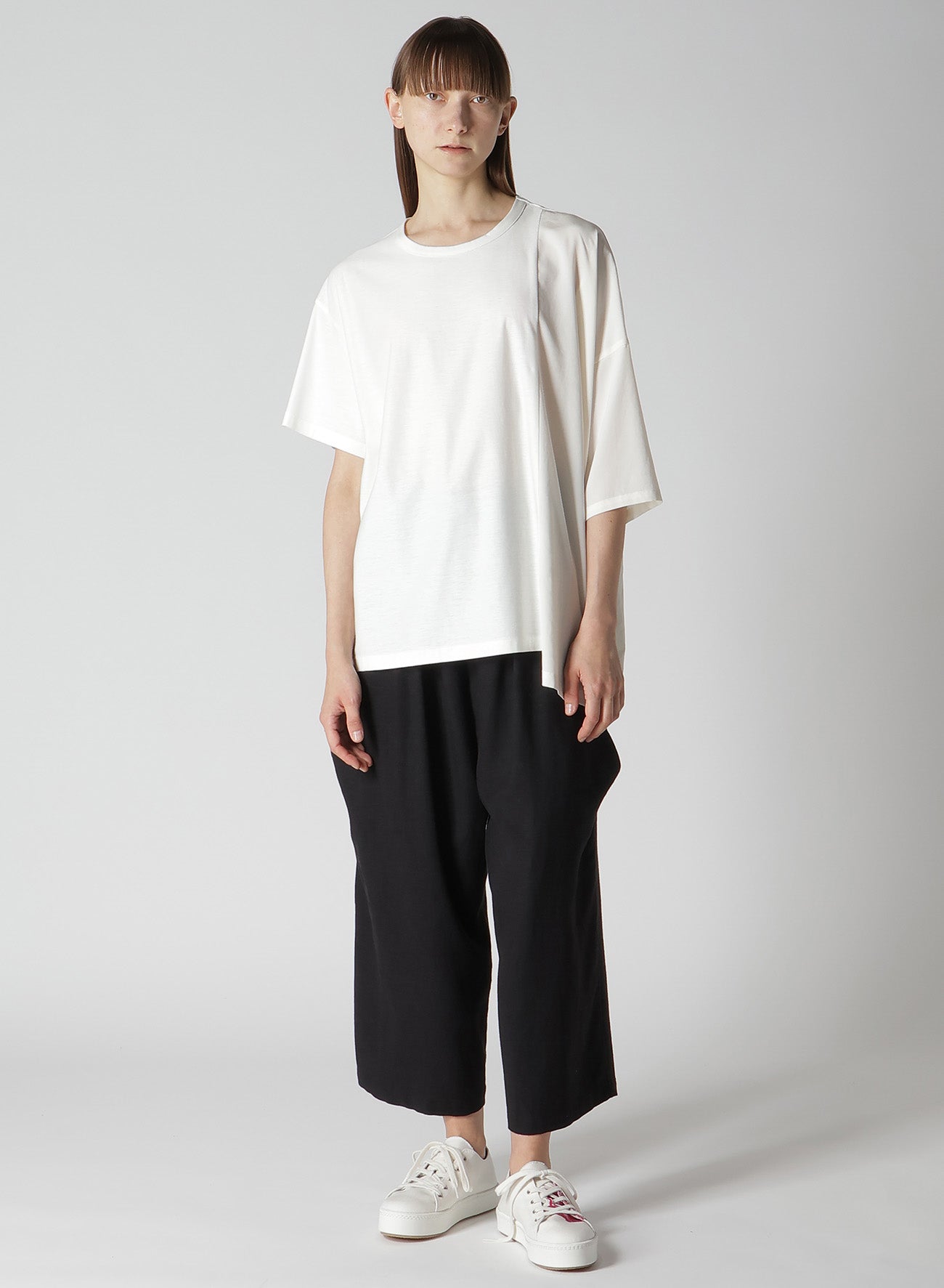 Elegant Crepe de Chine Left Drop Blouse for Women - Soft & Flowy Casual Top for Office, Date Night & Special Occasions