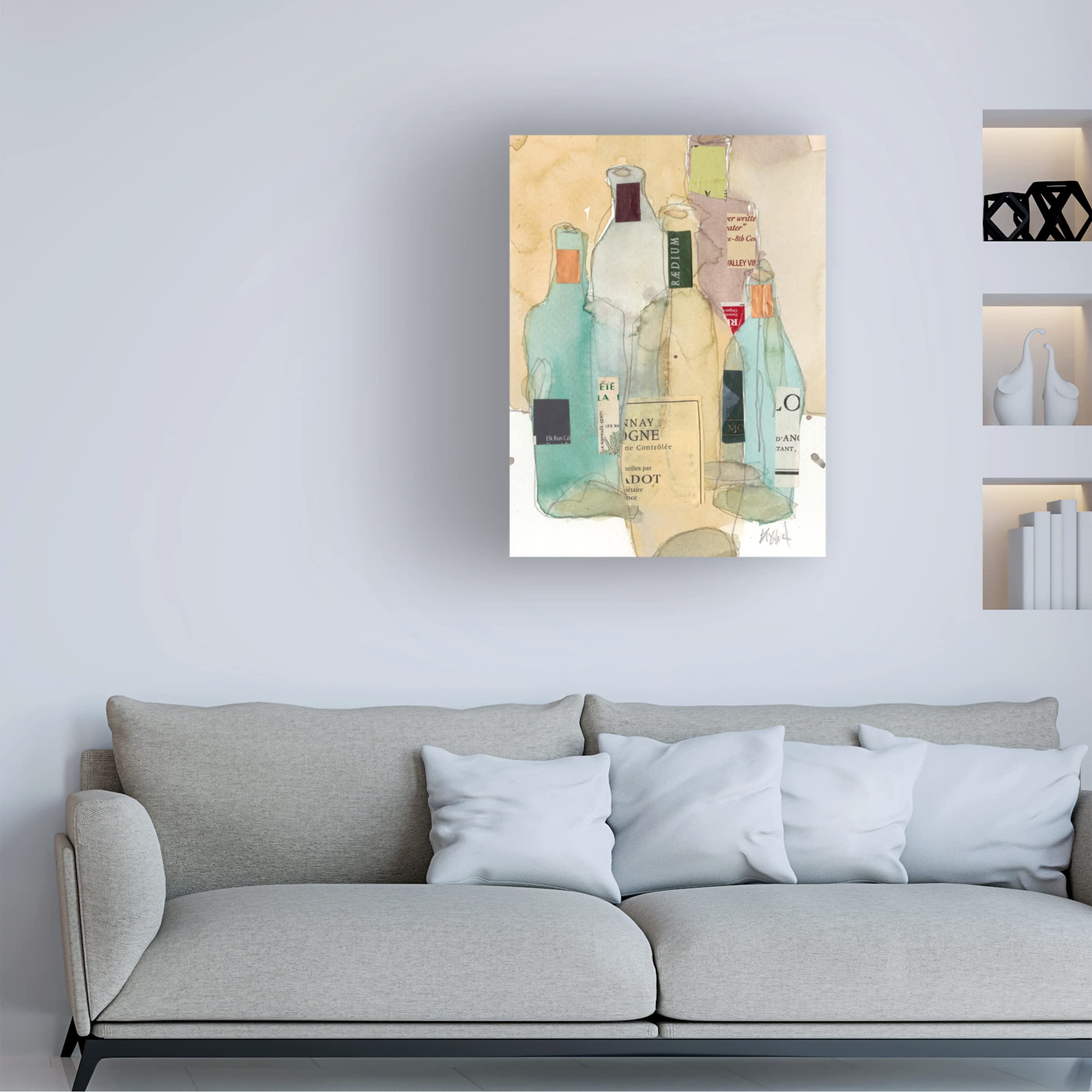 Samuel Dixon 'Wines and Spirits II' Canvas Wall Art Print - Premium Trademark Fine Art for Home & Office Decor | Perfect for Dining Rooms, Bars & Wine Cellars