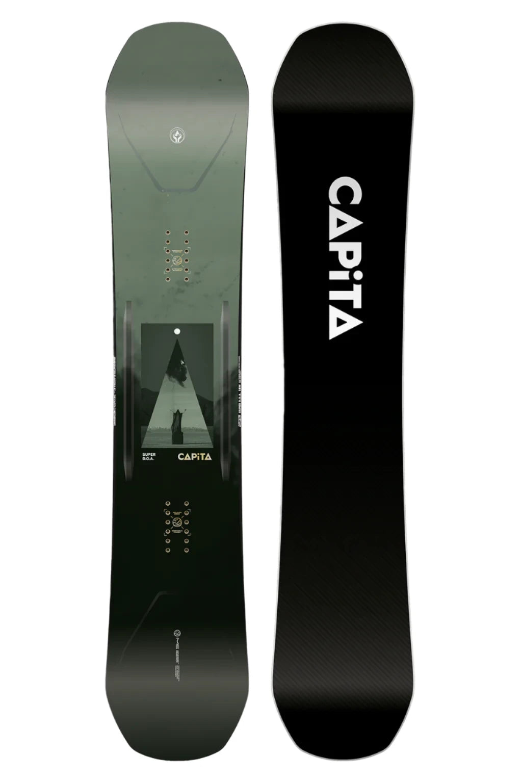 CAPiTA Super D.O.A Snowboard 2025 - All-Mountain Freestyle Snowboard for Men & Women | Perfect for Park, Powder & Backcountry Riding
