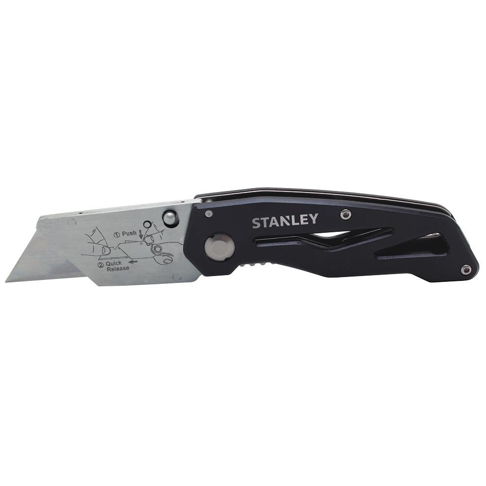 Premium Folding Utility Knife - Heavy Duty Steel Blade, 5.75 Inch Compact Size - Perfect for Camping, DIY Projects, and Everyday Carry (EDC)