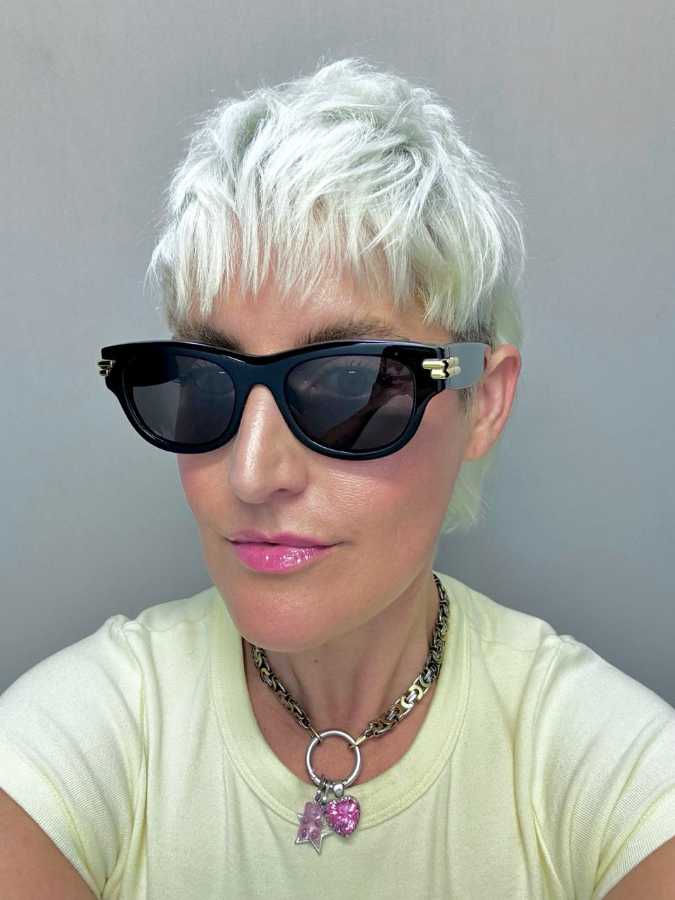 Bottega Veneta BV 1323 001 Black Gold Sunglasses - Luxury Designer Shades for Women & Men - Perfect for Outdoor Activities, Travel & Fashion Statements